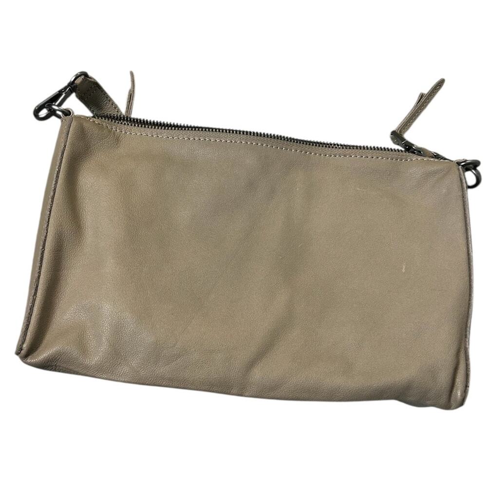 Liebeskind Berlin Leather Crossbody Bag In Vintage Stone W Detachable Strap - Picture 6 of 7